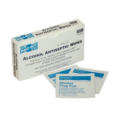 First Aid Only 12011 Alcohol Cleansing Wipes Unitized Refill 10/Box