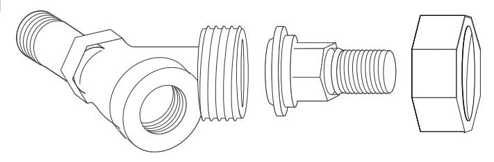 Mcdonnell & Miller SA159-24 Lower Quick Hook Up