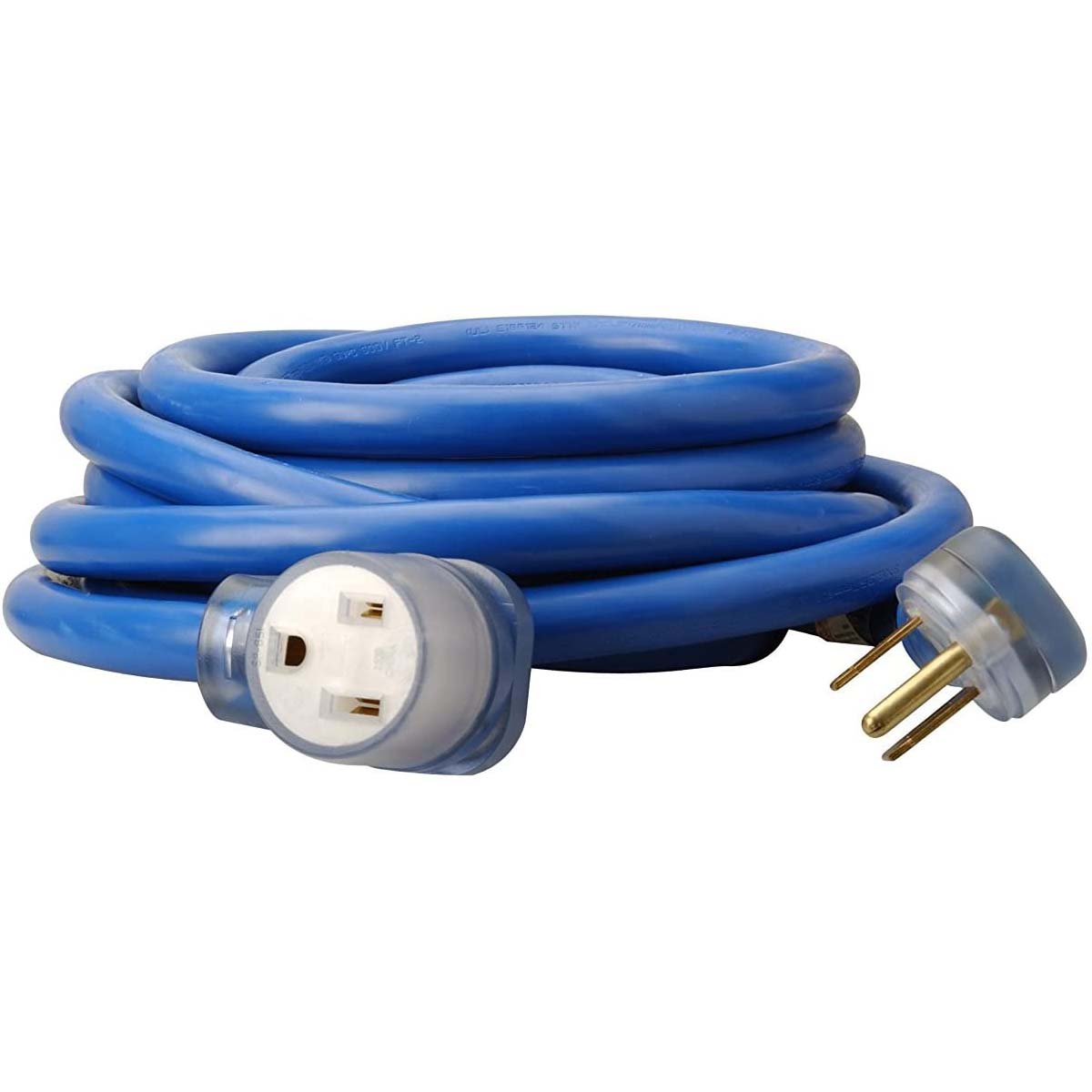 Southwire 19178806 8/3 25’ STW Blue Heavy-Duty Welder Extension Cord