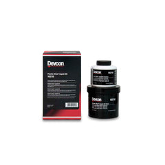 Devcon 10210 Plastic Steel Liquid (B) 1 lb Can Dark Grey