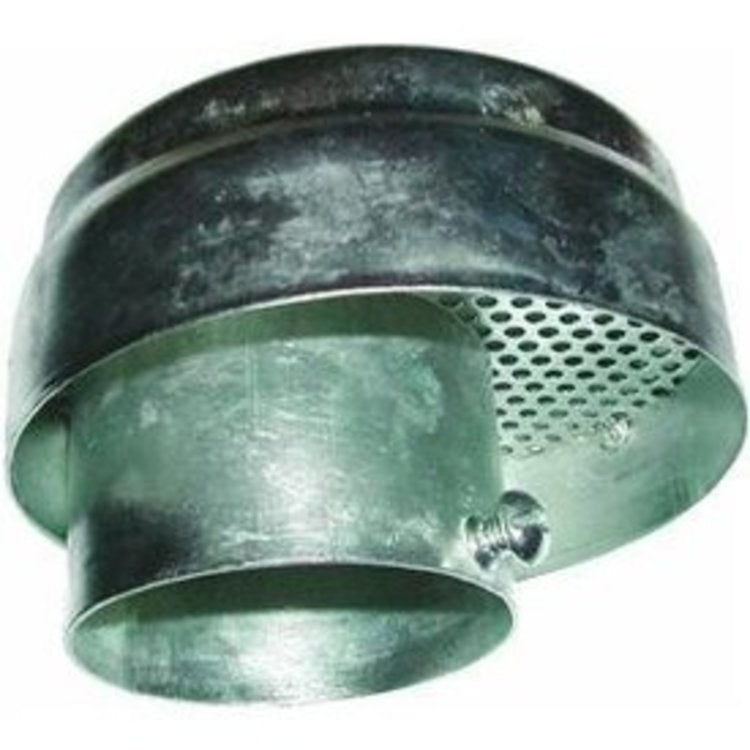 Beckett 14039 Vent Cap with Screen 2 Inch Zinc Plated Steel Slip-On