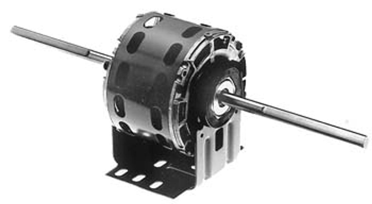 Century Motors U9674 5" Dbl Shaft Motor 1/15-1/50 HP, Auto Protector, Sleeve Bearing