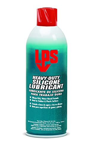 LPS LPS01516 Heavy-Duty Silicone Lubricant Aerosol Can 16 oz 13 oz Net Weight Replacement 078827015163