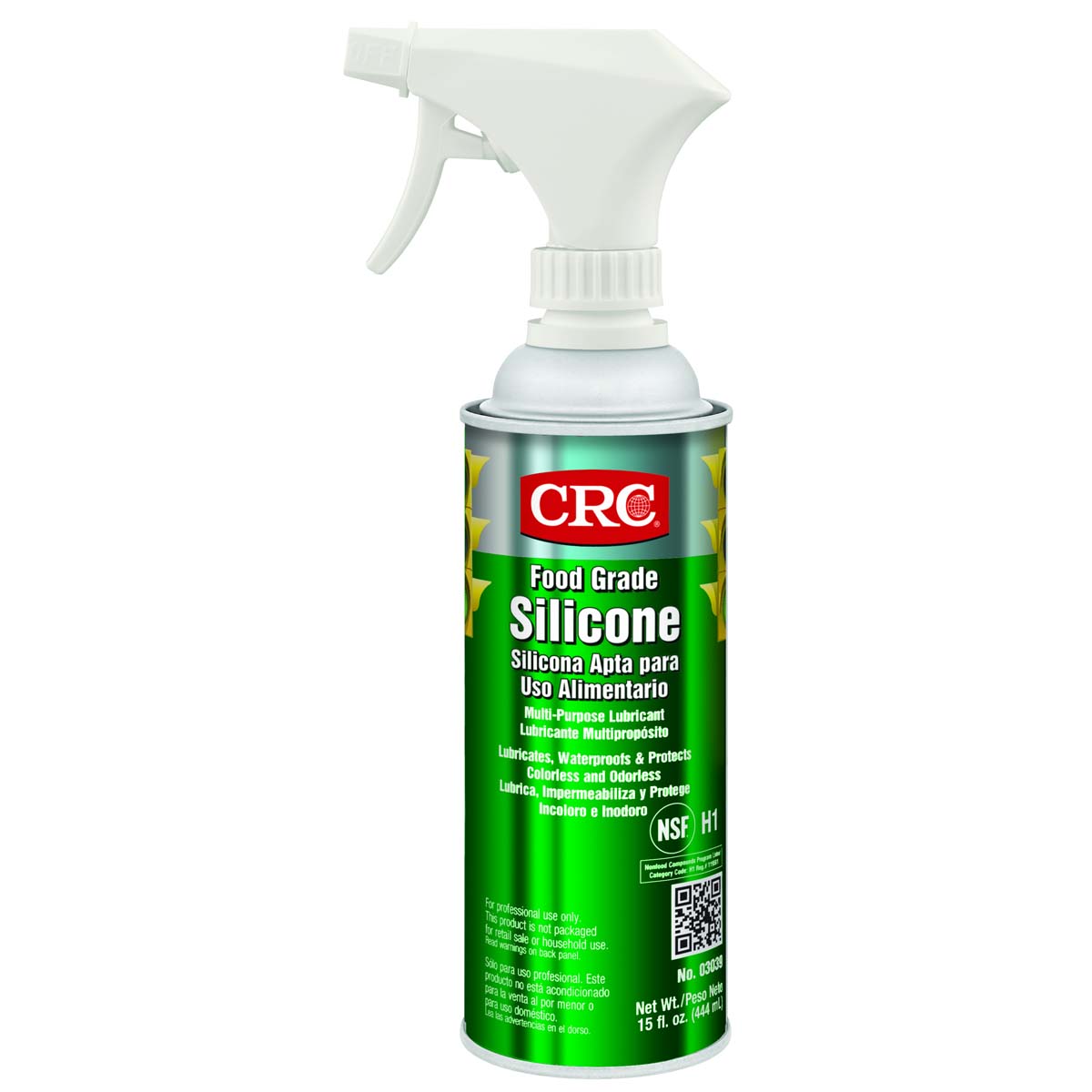 CRC 3039 Food Grade Silicone Lubricant 15 oz Trigger Bottle