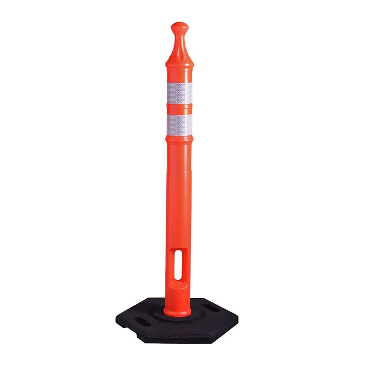 VizCon 16036RC Enviro-Cone Traffic Cone 36 inches with Reflective Collars Orange/Black