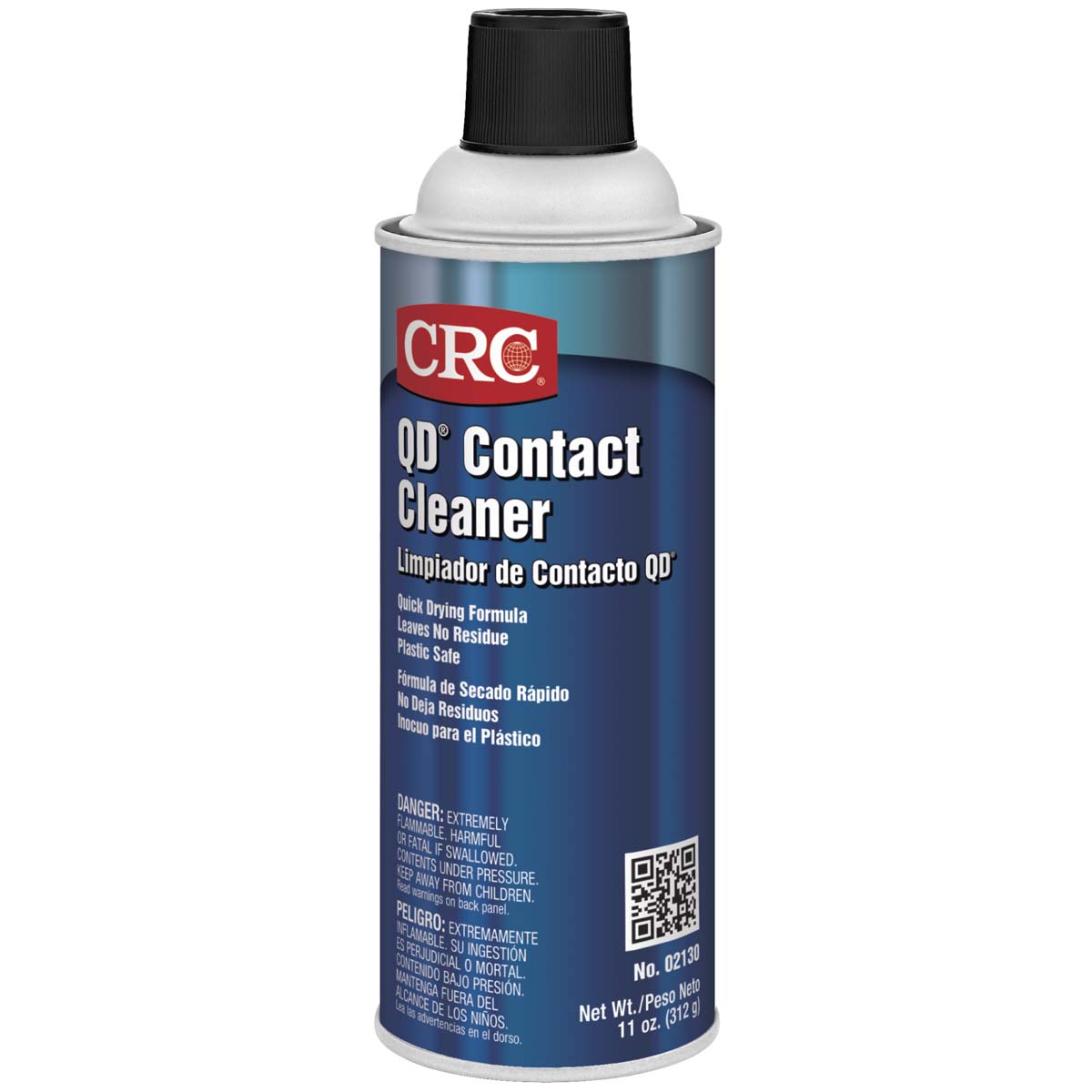 CRC 2130 QD Contact Cleaner 16 oz Aerosol Can NSF K2 Registered