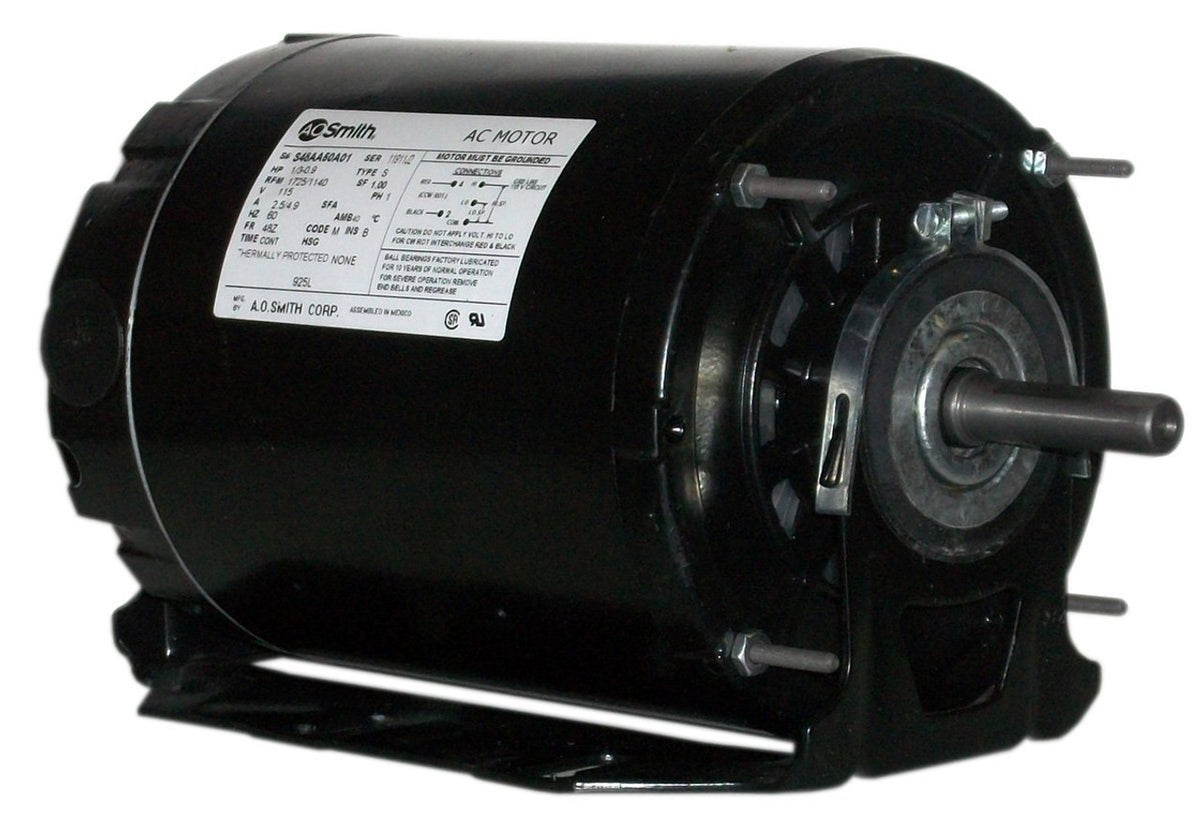 Century Motors U925L 925L Single Phase Two Speed Fan & Blower Motor