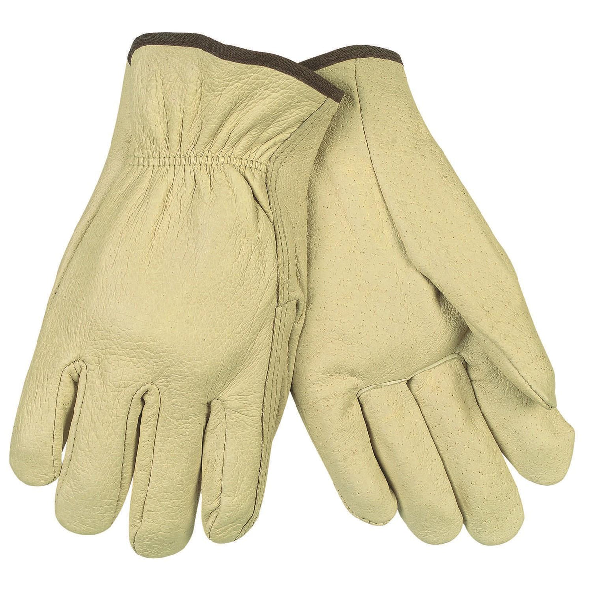 MCR Safety 3410L Premium Pigskin Drivers Gloves Large Replacement 3410