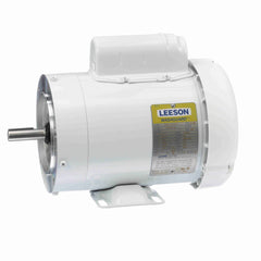 Leeson 112529.00 White Duck�  General Purpose Motor, 1 HP, 1 Ph, 60 Hz, 115/208-230 V, 1800 RPM, 56C Framea