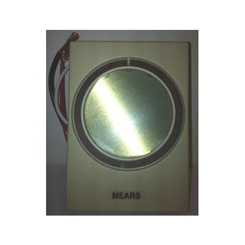 Mears M21SP Deluxe Wall Thermostat 4575F Heat Anticipator Ivory