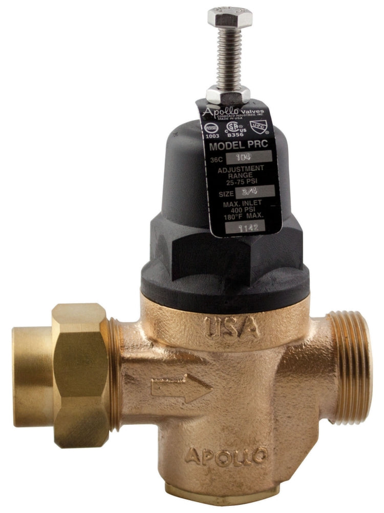 Aalberts 36C-104-02 34" Pressure Reducing Valve | Type Single Union, Piston Design | 10-35PSIG