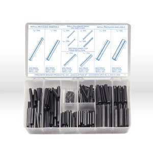 Precision Brand 12925 Precision Roll Pins,300 Pc,Assortment