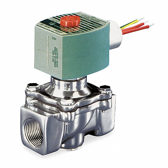 ASCO Asco 8040G023 120/60 110/50 2/2 Series 8040 Direct Acting Solenoid Valve