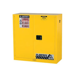 Justrite 893000 Sure-Grip EX Safety Cabinet 30 Gallon Yellow