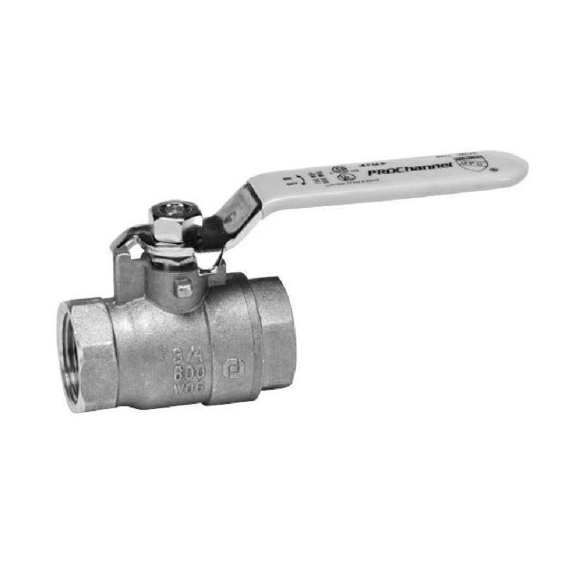 Homewerks Worldwide VBV-PGF-B9PA 2-1/2" Brass Threaded Ball Valve 400PSI