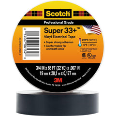 3M 7010397928 - Scotch Super 33+ Vinyl Electrical Tape 3/4 in x 52 ft