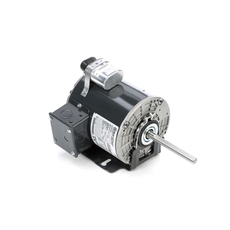 Marathon Motors MX431 0.50 HP Condenser Fan Motor, 1 Ph, 60 Hz, 208-230/460 V, 1200 RPM, 48Z Frame, OAO