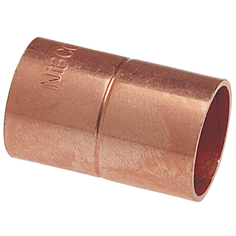 NIBCO 600RS 4" x 4" Wrot Copper Roll Stop Coupling