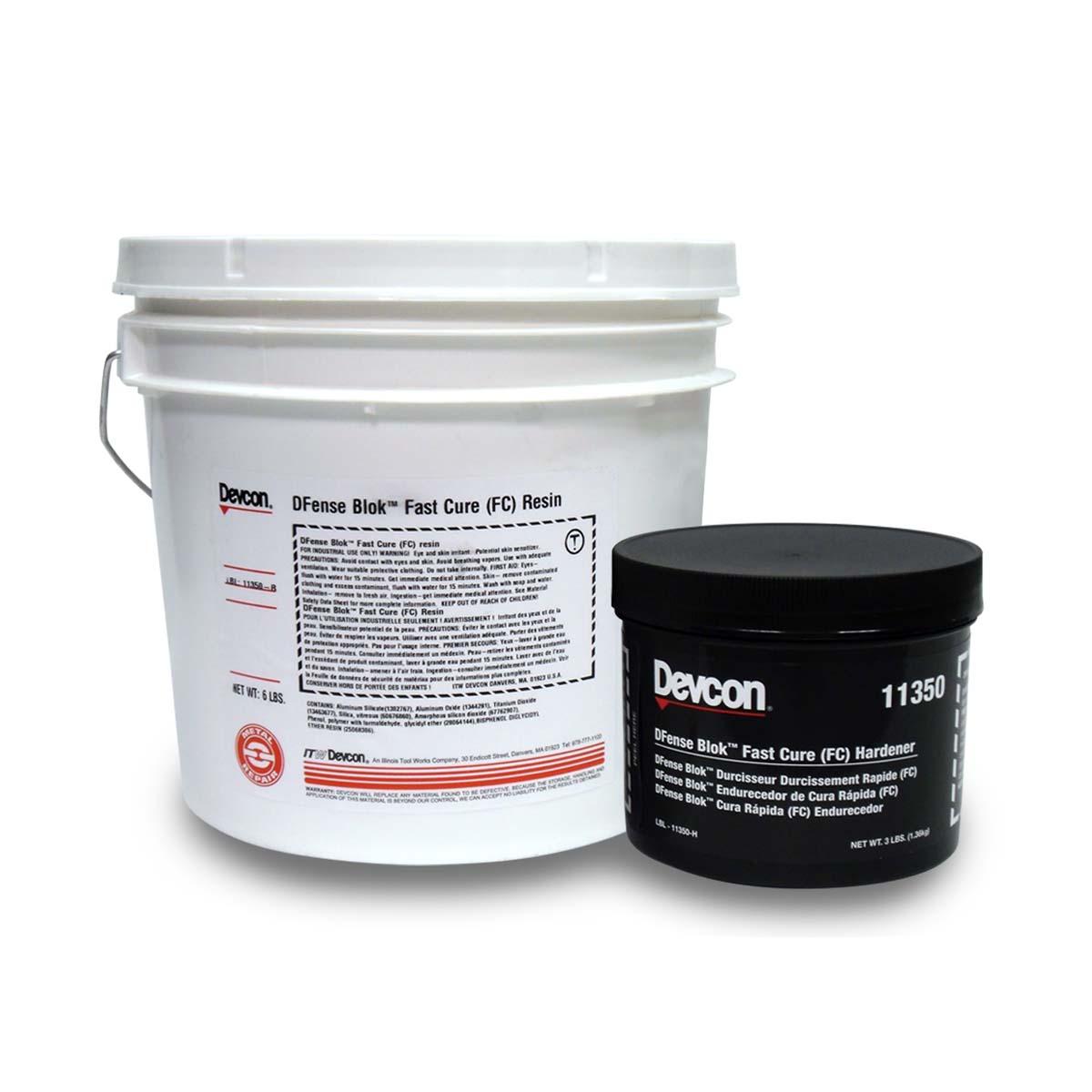 Devcon 11350 DFense Blok Fast Cure Epoxy Coating 9 lb Gray