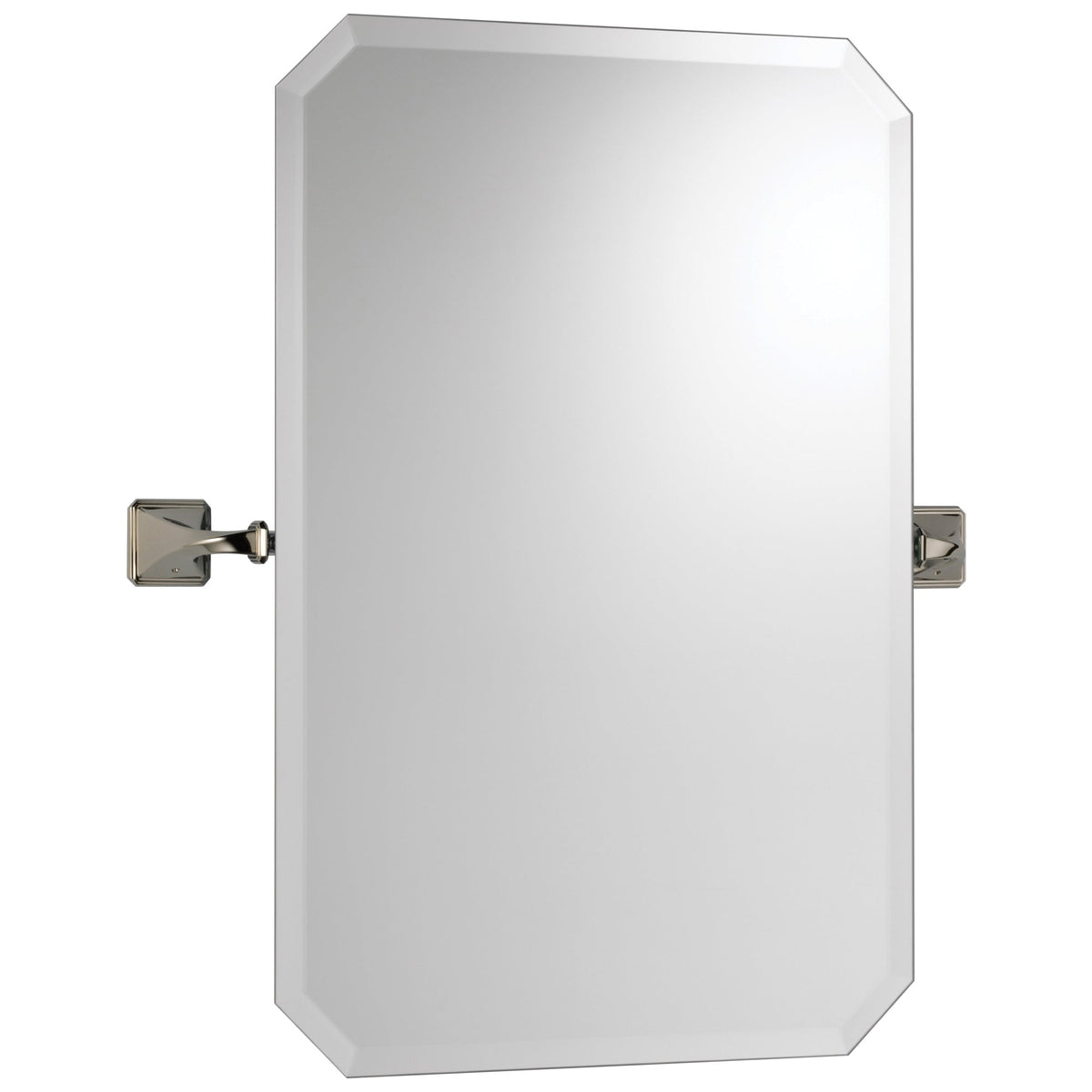 Emerson 027919 698030-PN Virage Wall Mirror, Rectangular, 20 in W, Polished Nickel, Import