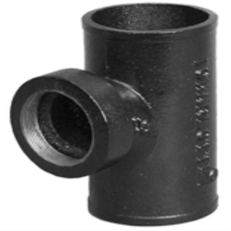 Charlotte Pipe NH-34 33 3X3 CAST-IRON NO-HUB SANITARY TAP TEE