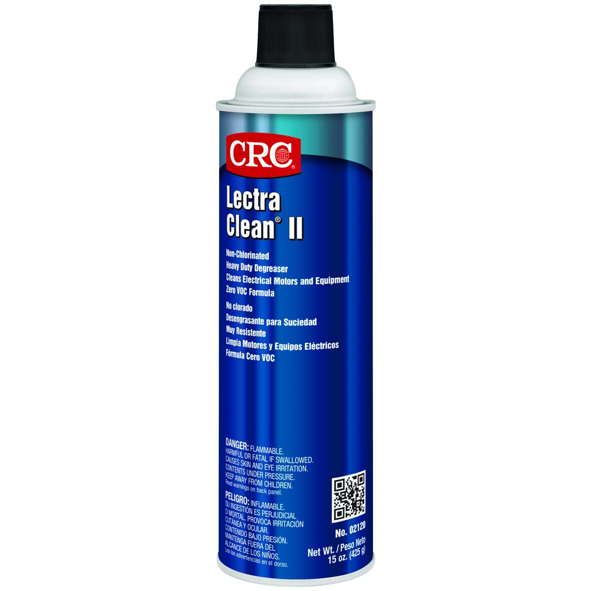 CRC 2120 Lectra Clean II Non-Chlorinated Heavy Duty Degreaser 20 oz Aerosol Can