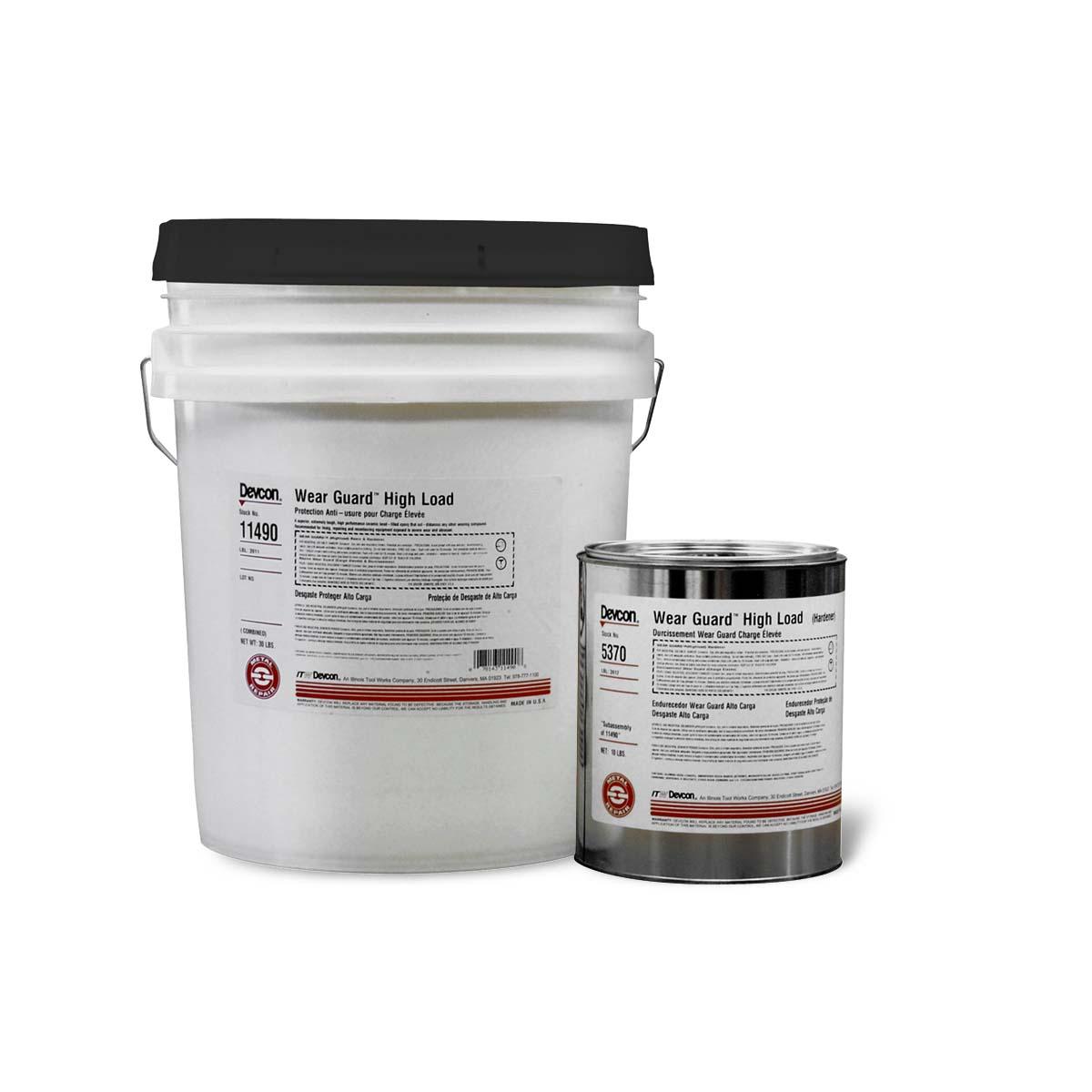 Devcon 11490 Wear Guard High Impact 30 lb Pail Grey