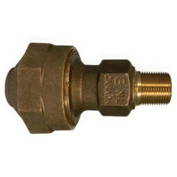 AY McDonald 74753U5-1 Cambridge Adapter Lead Free Brass 3/4 Inch Universal x Male 1.30-1.70 Inch