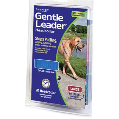 TRUE VALUE GL-Q-HC-L-BLK Premier Gentle Leader Pet Head Collar Black Large