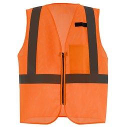 Milwaukee Tool 48-73-2245 Class 2 High Visibility Orange Mesh One Pocket Safety Vest - S/M