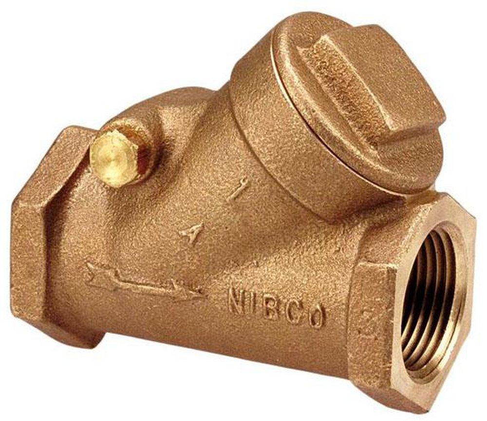 NIBCO NL74006 T-413-Y 1/2 in Bronze NPT Check Valve