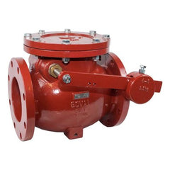 Soval 826-080 8" Ductile Iron Swing Check Valve w/ Lever and Weight Flanged Ends