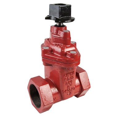 Soval 810-030T 3" Ductile Iron Threaded NRS Gate Valve