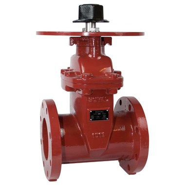 Soval 802IP-060 6" Ductile Iron UL/FM, Flanged Post Indicator Valve