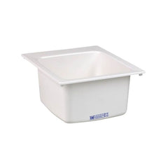 Mustee 11K Utility Sink, 17 inch x 20 inch, White