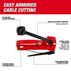 Milwaukee Tool 48-22-6111 Cable Cutter Armored