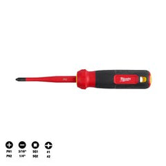 Milwaukee Tool 48-22-2218 Screwdriver Multi-Bit Slim Insulated 1000V 8-in-1