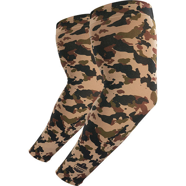 Ergodyne 12191 Chill-Its 6695 Sun Protection Arm Sleeves Medium/Large Camo