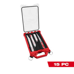 Milwaukee Tool 49-22-5641 Blade Kit Packout Sawzall 15-Piece