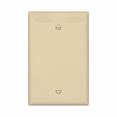 Eaton PJ13V Wallplate 1G Blank Box Mount Polycarbonate Ivory