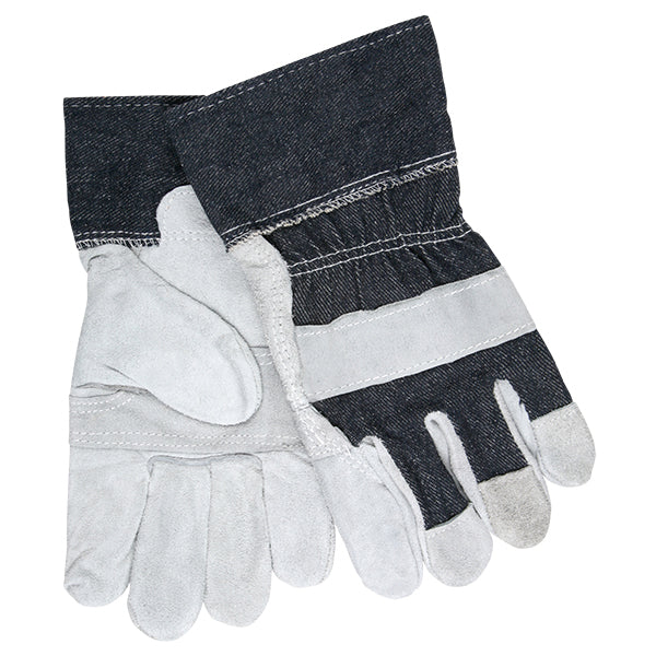 MCR Safety 1220DX Leather Palm Glove Large Pack of 12