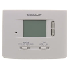 Braeburn 1220NC 2 Heat / 1 Cool Non Programmable Thermostat Builder Series