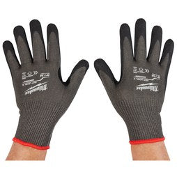 Milwaukee Tool 48-73-8651 Gloves Nitrile Dipped Cut Level 5 Medium