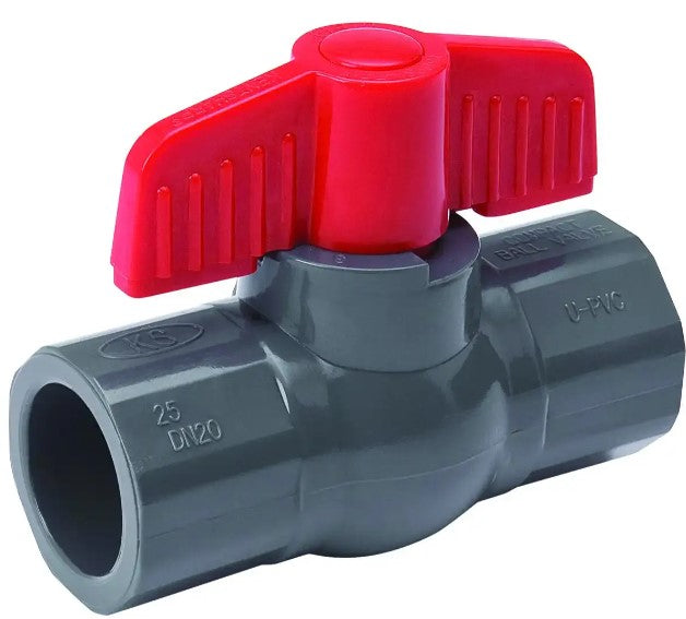 Mueller 107-607 Solvent Ball Valve, 1-1/2 in