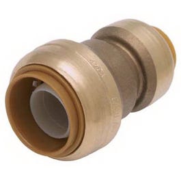 True Value U058LFA SharkBite 3/4 x 1/2-In. Reducing Pipe Coupling, Lead-Free