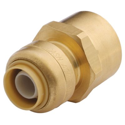 TRUE VALUE U068LFA SharkBite 1/2 x 3/4-In. FIP Connector, Lead-Free