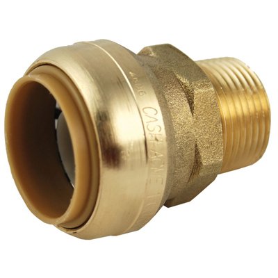 True Value U142LFA SharkBite 1 x 3/4-In. MIP Reducing Pipe Connector Lead-Free