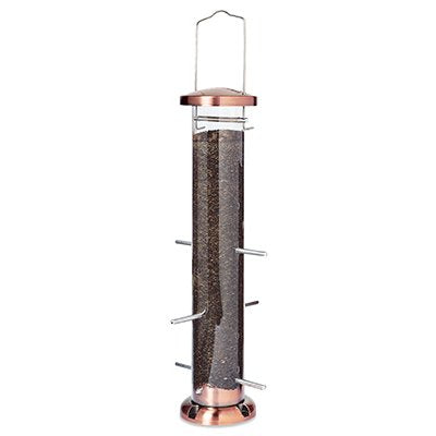 True Value NATUBE5 Audubon Nyjer Thistle Finch Tube Feeder 1-1/2 Lb.