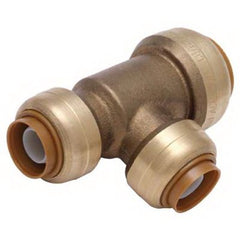 True Value U444LFA SharkBite 3/4 x 1/2 x 3/4-In. Reducing Pipe Tee, Lead-Free