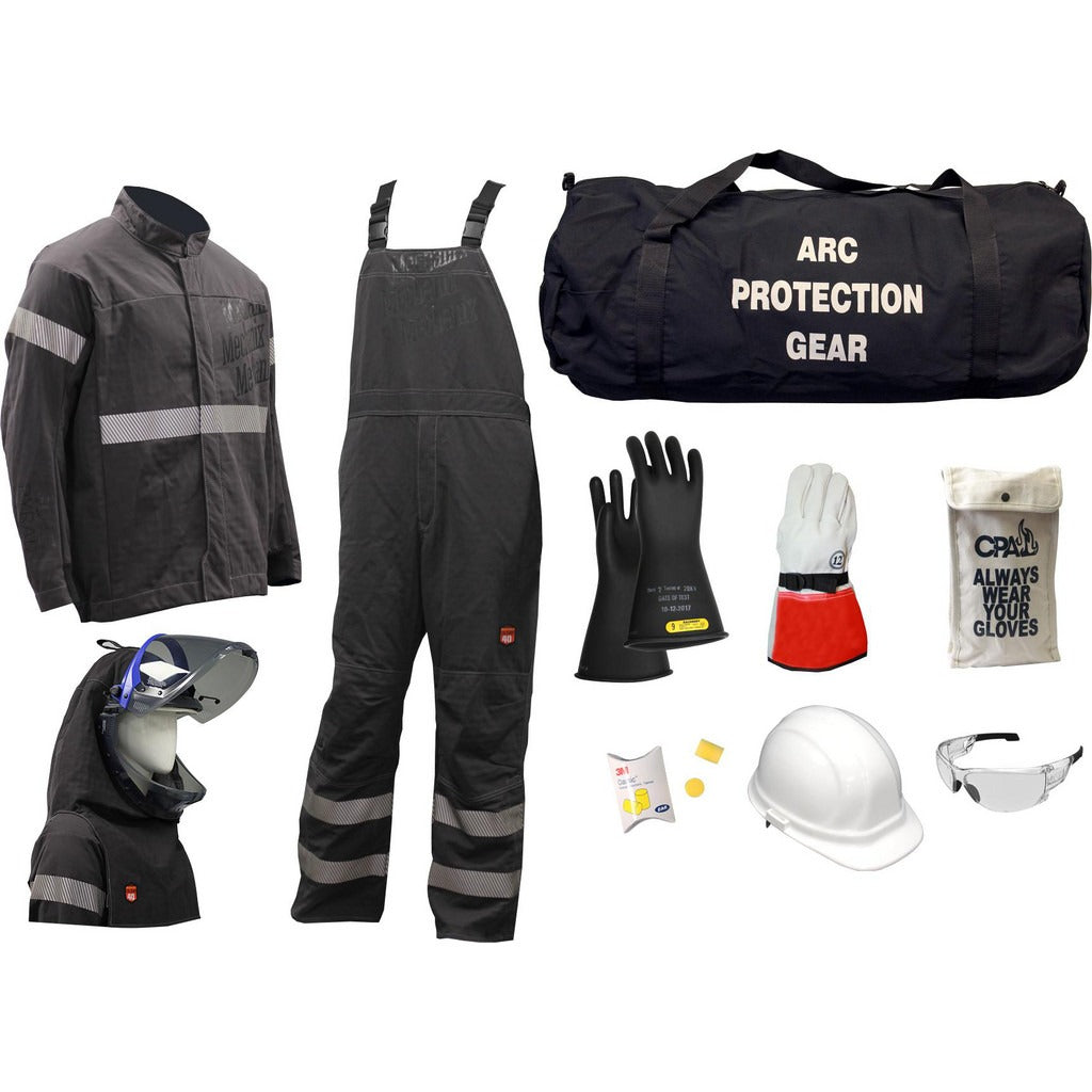 CHICAGO PROTECTIVE APPAREL Chicago Protective Apparel AG40GPXLH3P12 Arc Flash Kit Xl
